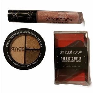Smashbox Lip Gloss, Eyeshadow, and Applicator